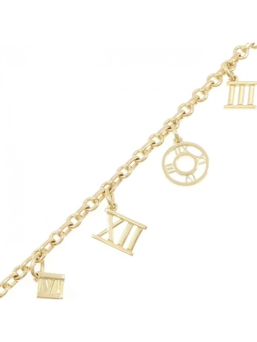 Tiffany Atlas 5 Charm Bracelet Vintage